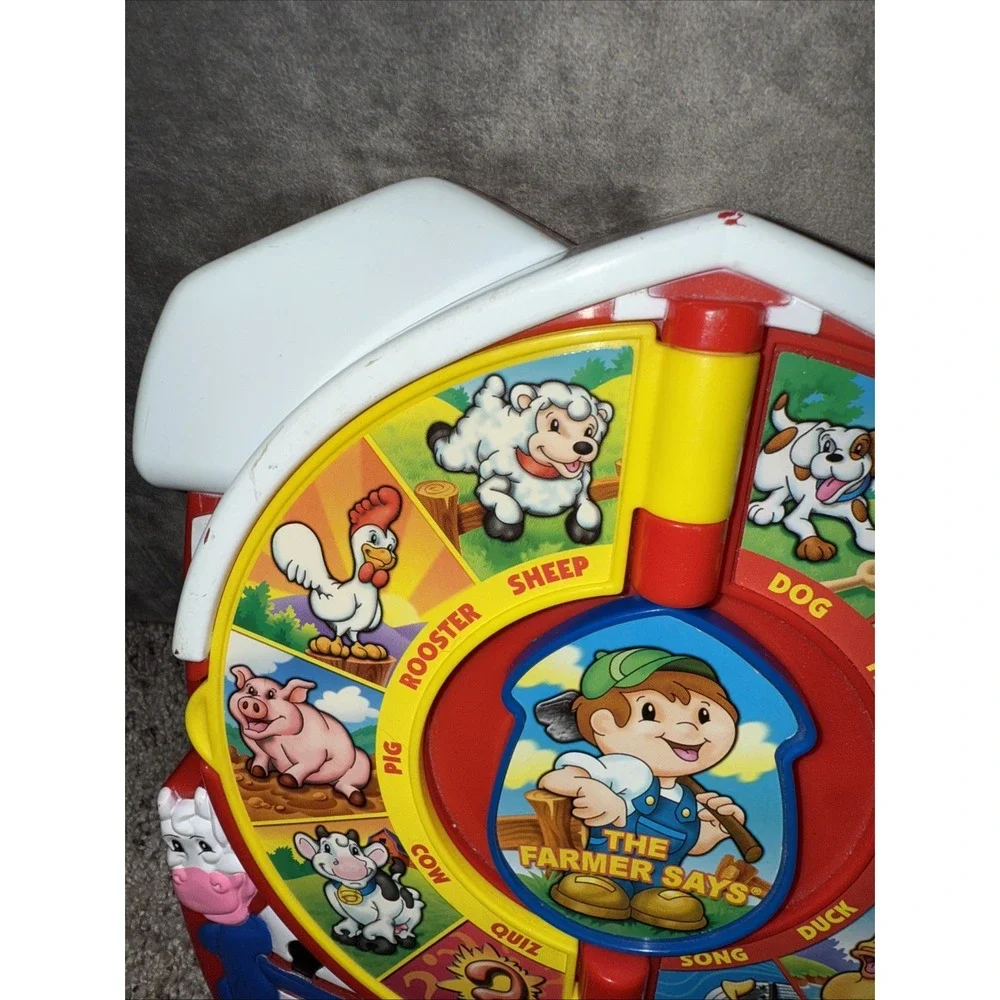 SEE 'N SAY World of Animals talking toy‎ Mattel pets & farm 2003 spinner